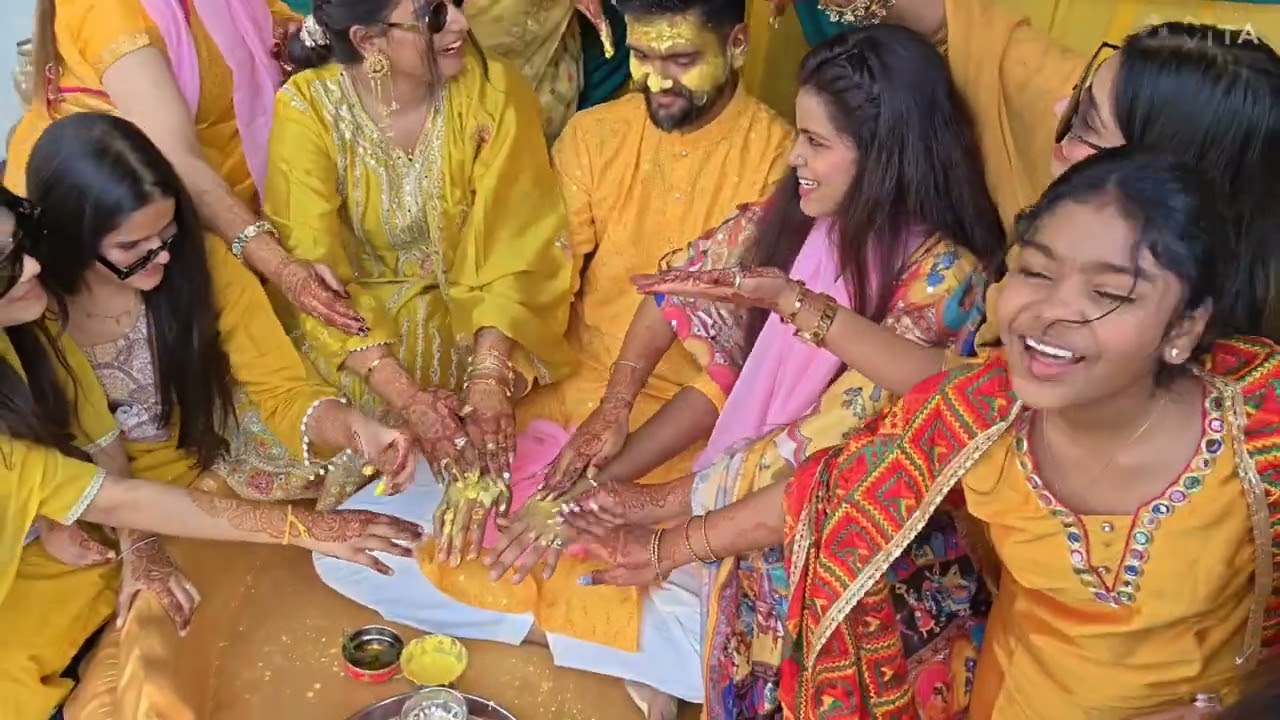 Wedding day 2 .. Maiyan...Haldi #haldi #wedding #season