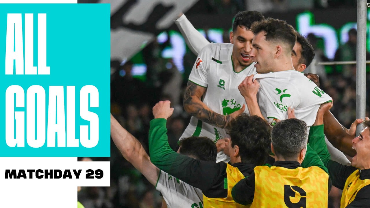 TODOS los GOLES de la JORNADA 29 De LALIGA HYPERMOTION 2025/26