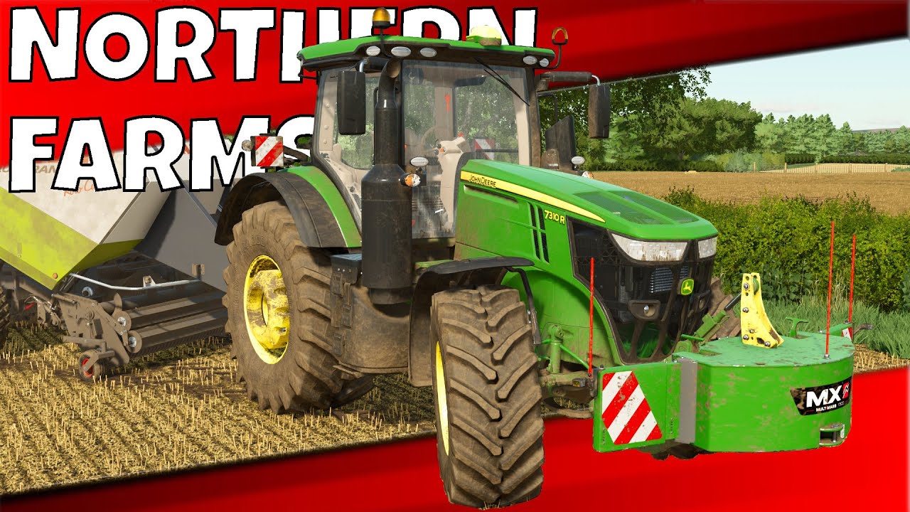 The CLAAS QUADRANT SPEED Baler | NORTHERN FARMS | Farming Simulator 22 | Cineplay 2