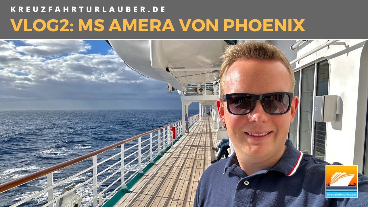 Sturm in der Biskaya mit Kursänderung in das spanische Vigo - VLOG2 MS Amera von Phoenix Reisen
