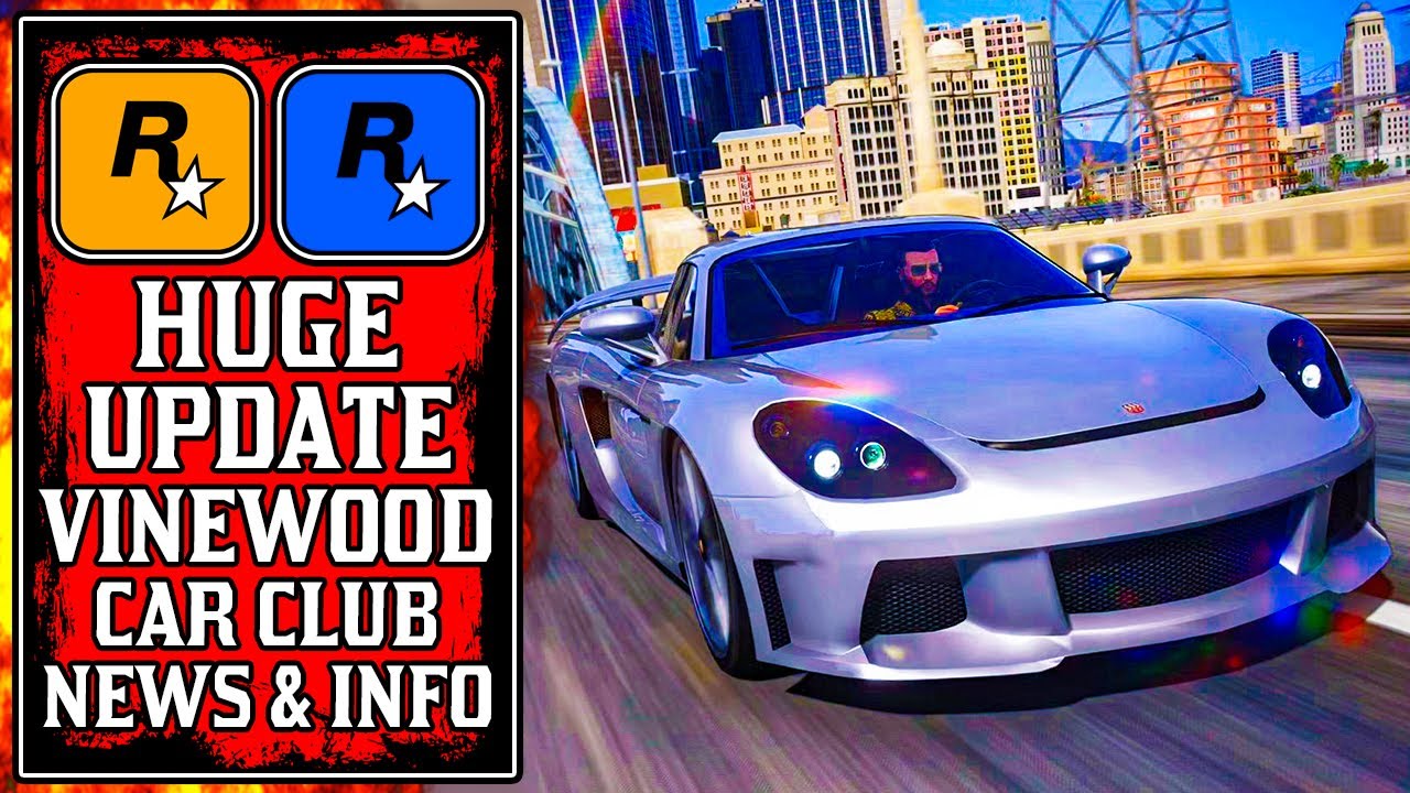 NEW Vinewood Car Club Added & MORE in The NEW GTA Online Update! (GTA5 San Andreas Mercenaries DLC)
