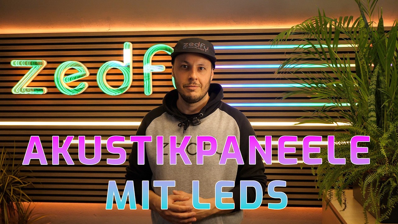 Akustikpaneele richtig beleuchten - mit LEDs! [SHOWCASE]