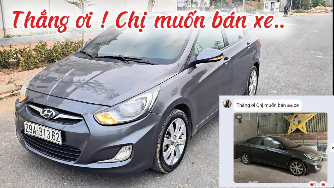 Chị gái Thạch Thất để lại Accent 1.4AT 2011 sau 5 năm sử dụng | Quang Tuấn Auto