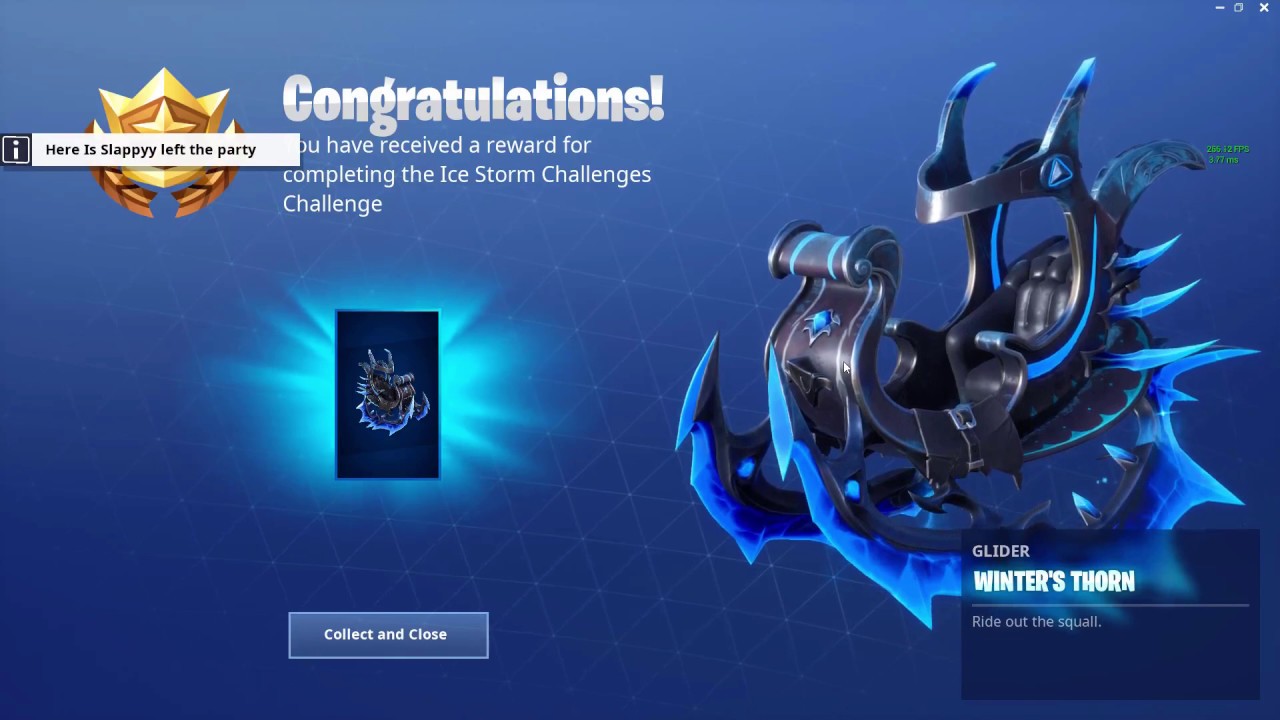 **UNLOCKING ICE STORM WINTER'S THORN GLIDER**