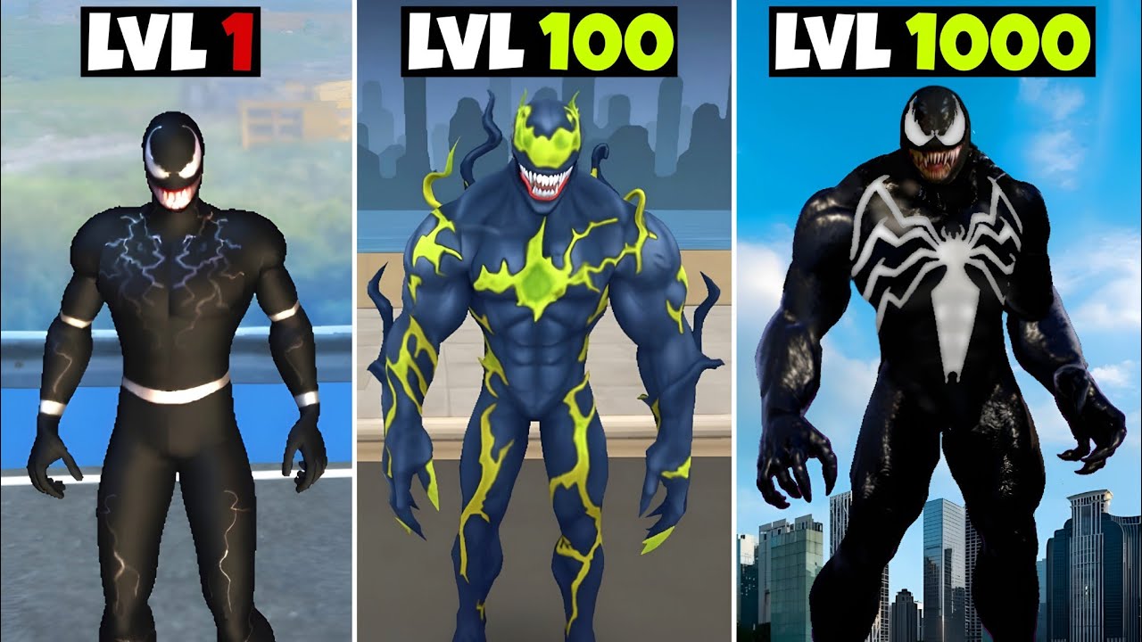 Upgrading into Strongest Venom From Noob To Pro 🔥