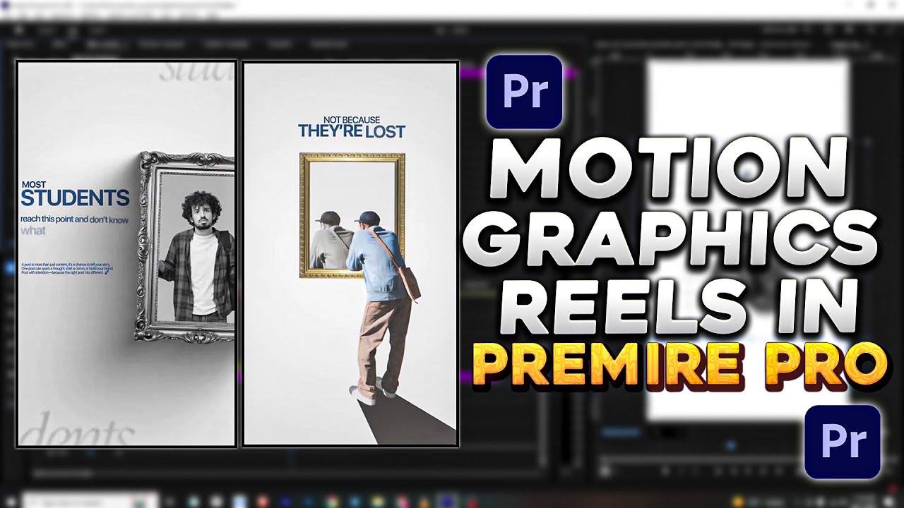 Я попробовал тренд вирусной моушн-графики – создано в Premiere Pro!