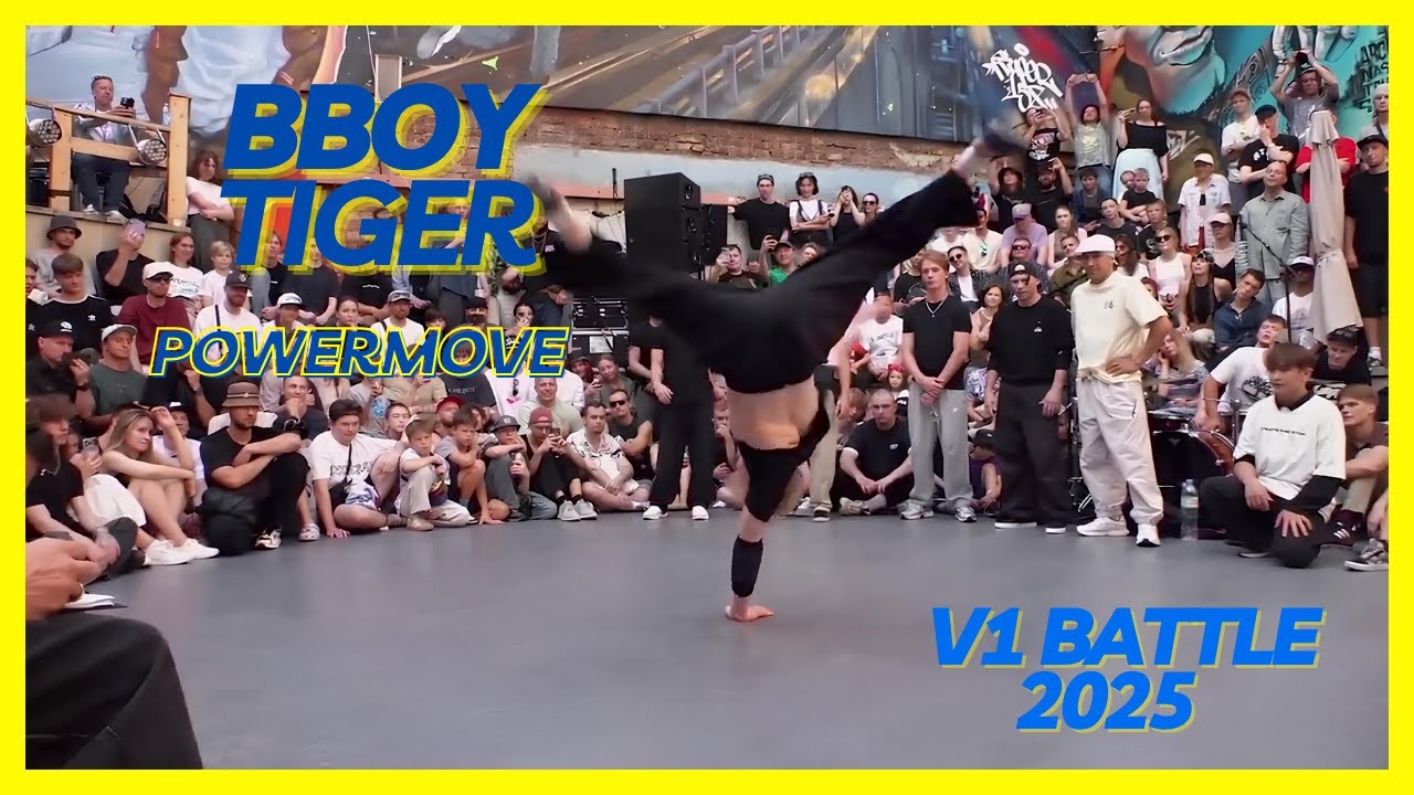 BBOY TIGER | POWERMOVE | V1 BATTLE 2025