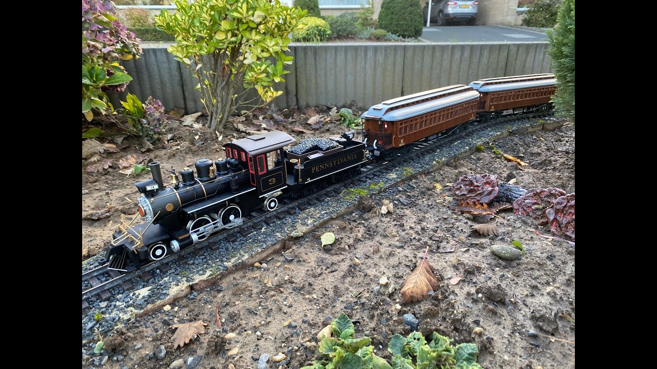 Bachmann Hauler Steam Engine 2-4-2 PRR 3