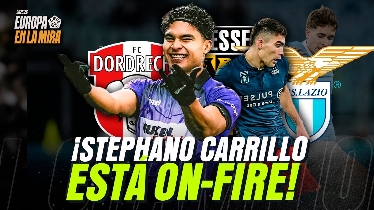 ¡PROMESA MEXICANA LA ROMPE EN EUROPA! 👀🇲🇽 STEPHANO CARRILLO ANOTA OTRA VEZ en PAISES BAJOS 🔴