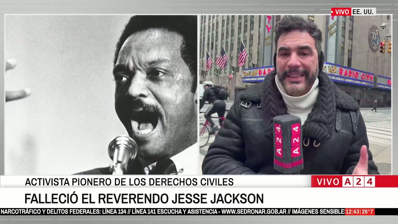 📢 EE.UU.: TRUMP / CASO EPSTEIN + FALLECIÓ JESSE JACKSON + TIROTEO EN ESTADIO DE HOCKEY SOBRE HIELO
