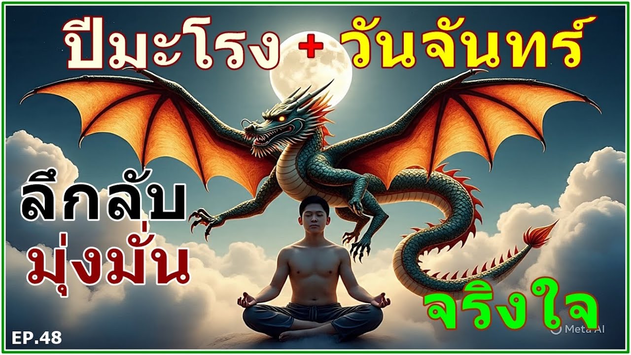ลึกลับ มุ่งมั่น จริงใจ คนเกิดปีมะโรง+วันจันทร์