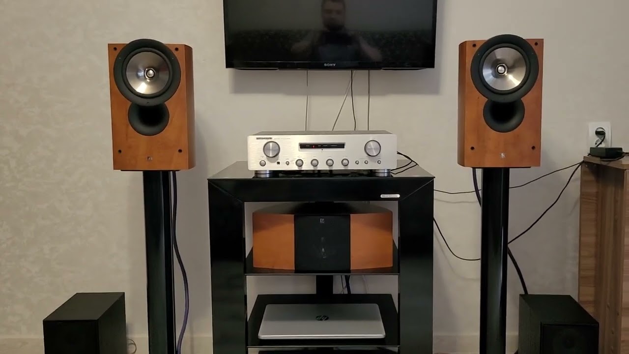 Kef iQ 3 and Marantz PM 4001