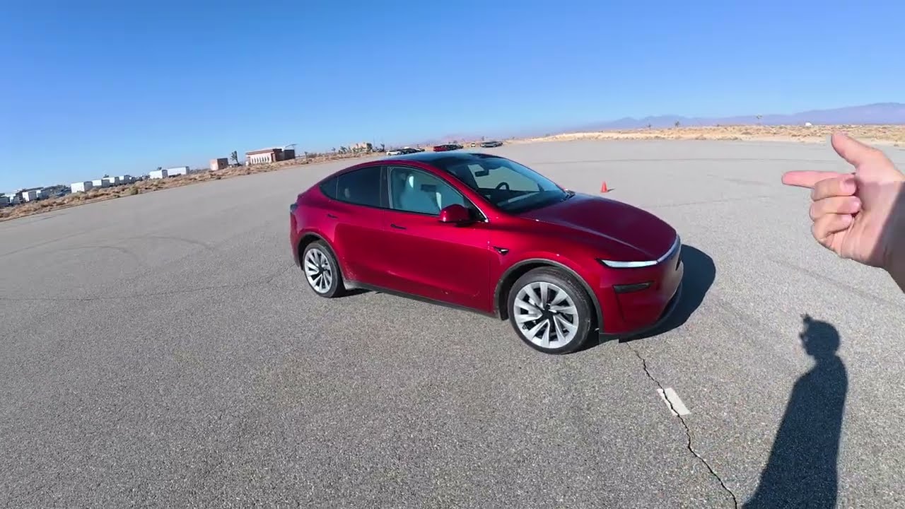 Tesla Model Y с двумя двигателями: обзор: управляемость, максимальная скорость, подвеска и многое...