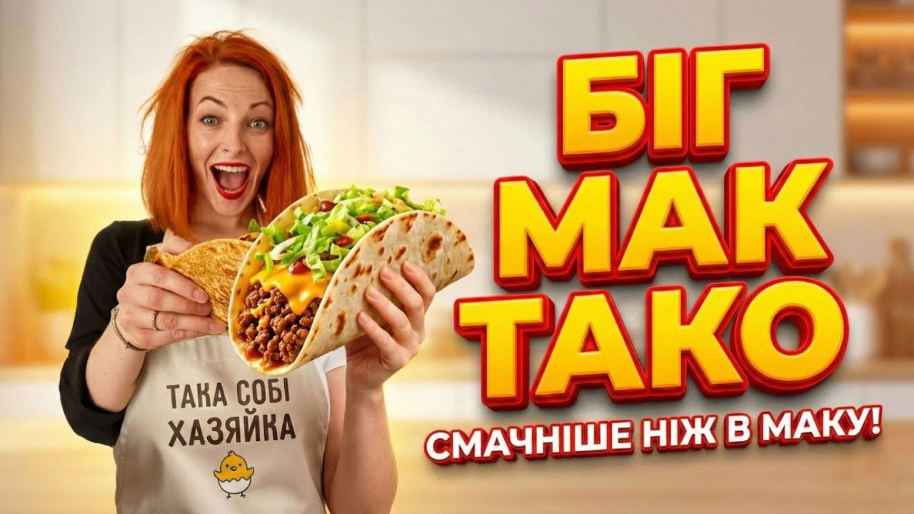 Біг Мак Тако: Рецепт, який підірвав інтернет!