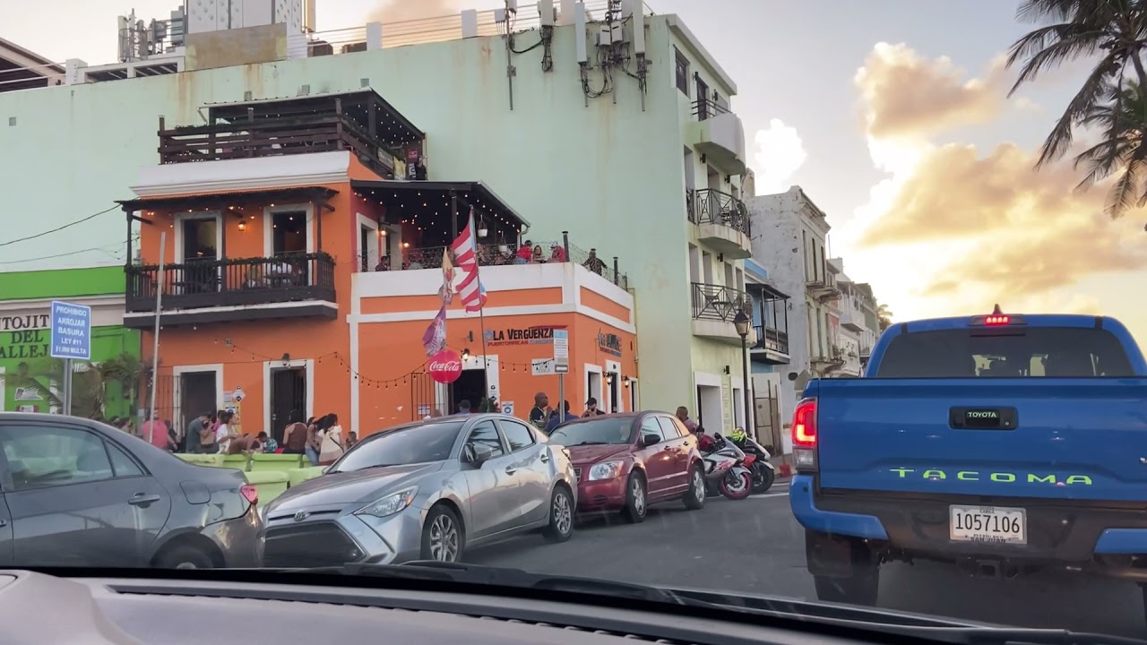 Seaside of San Juan Puerto Rico, USA