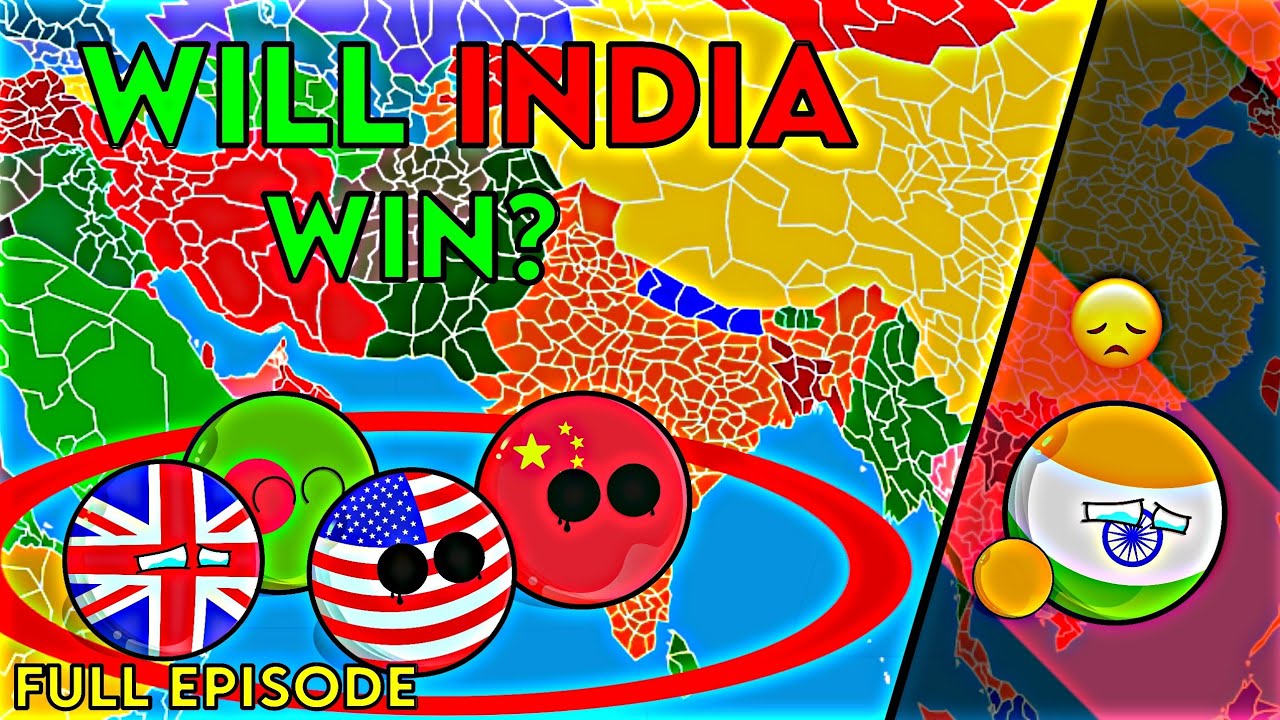Last To Leave The Circle Wins $1,000,000,000,000 🪤🤑||[Full Episode]😱😱 #countryballs #geography