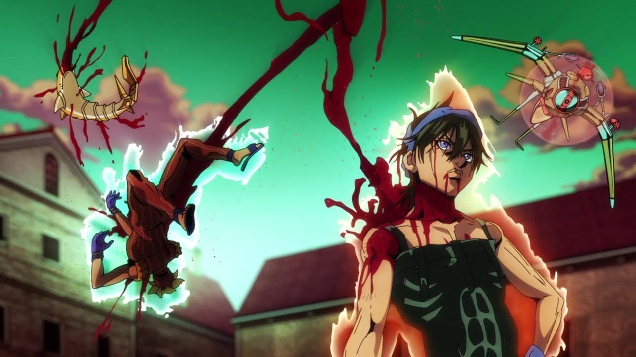 Narancia vs Squalo and Tiziano AMV Jojo ジョジョ