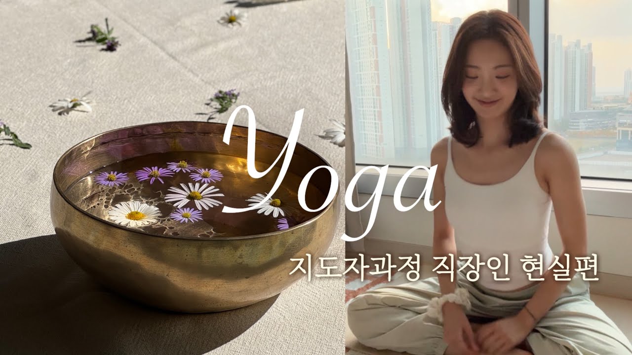 직장인 요가지도자과정 TTC | 졸도직전, 요가만 하는 일상 브이로그 (현실편)