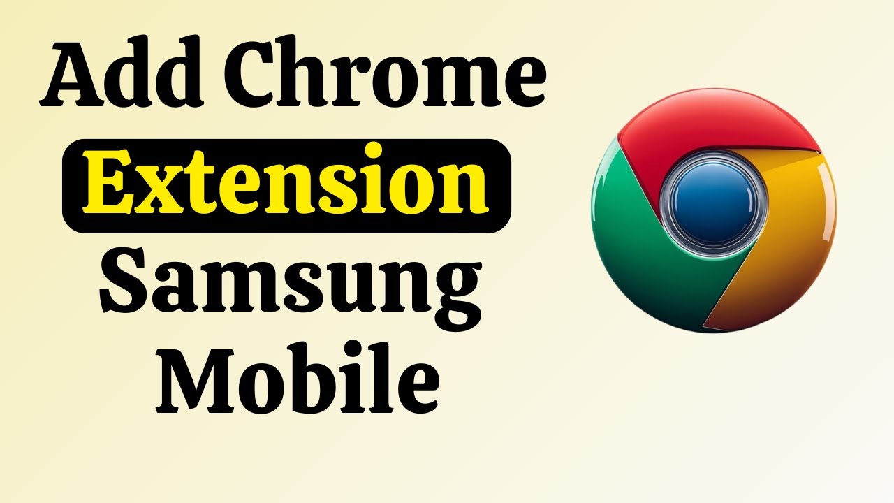 How to Add and Use Extension in Chrome in Android Mobile