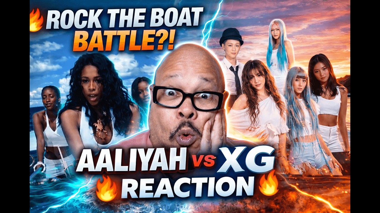 Aaliyah & Xgalx Rock The Boat Reaction Video  @Urcupofnoodles
