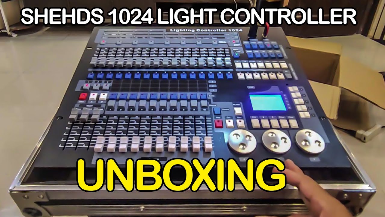 UNBOXING | SHEHDS 1024 Stage Light Controller