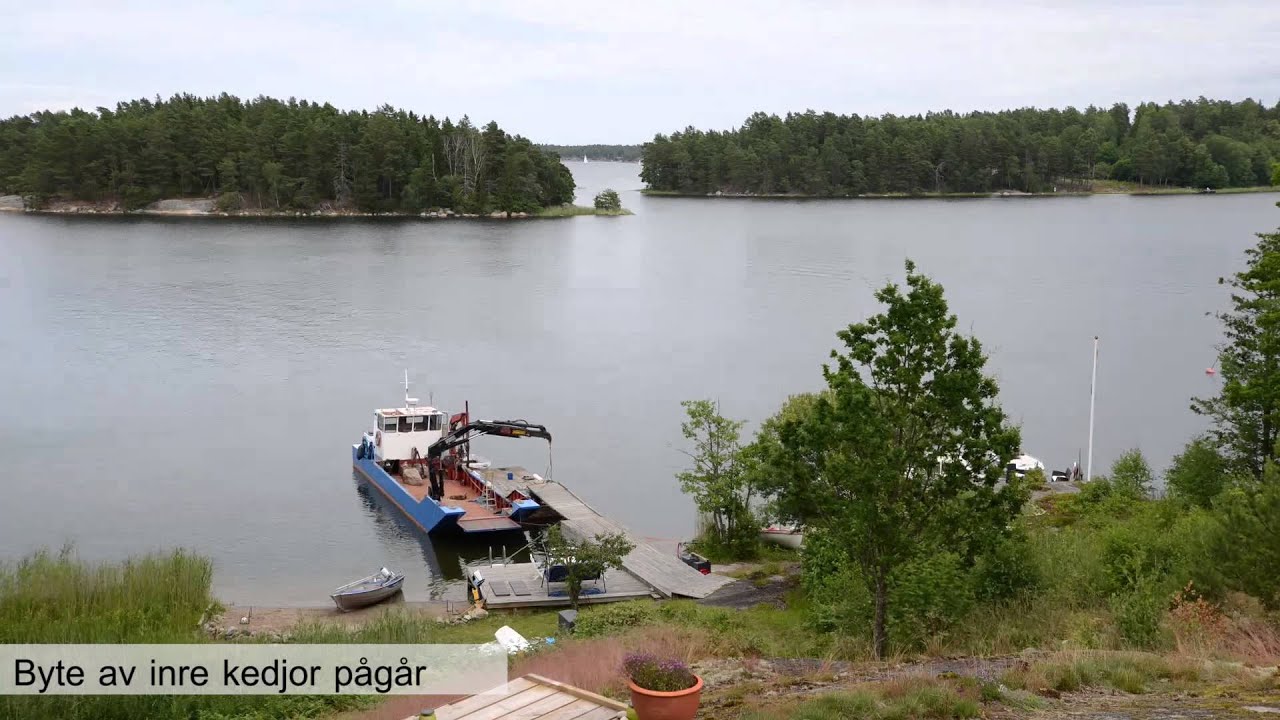 Vår brygga är färdig