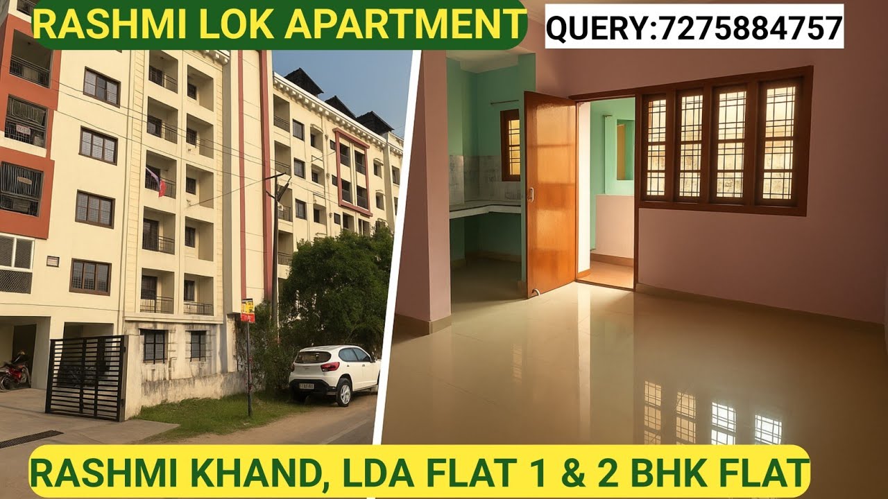 Rashmi Lok Apartment, Lda Flat 1 & 2 Bhk, Rashmi Khand Lucknow, Call:7275884757,@EstaateTalk 