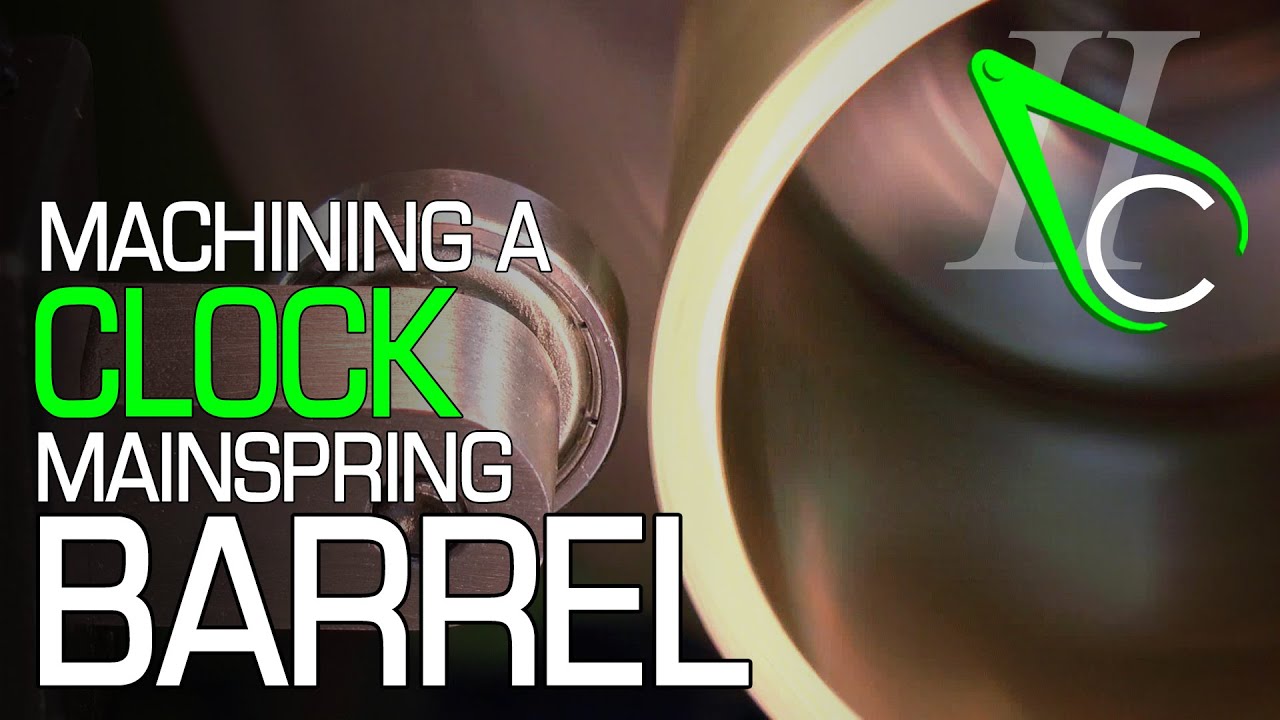Machining A Clock Mainspring Barrel