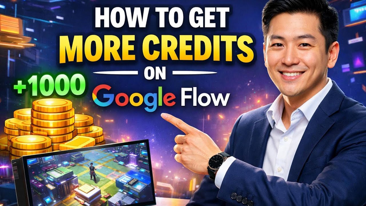 How to GET MORE CREDITS on Google Flow (Step by Step)