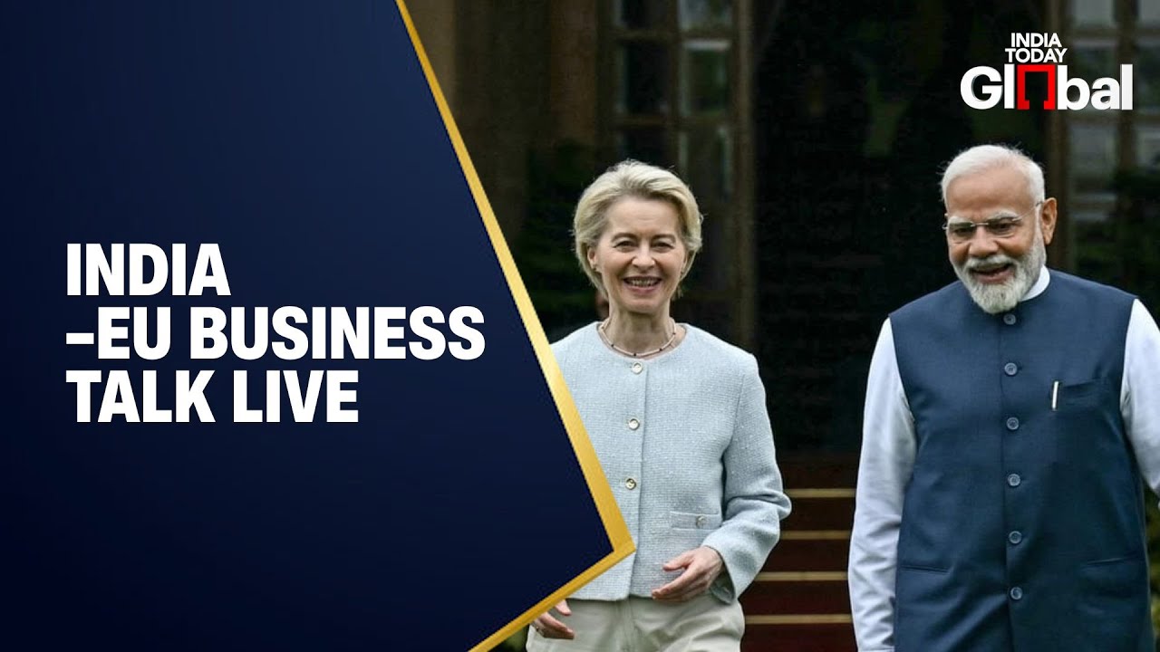 LIVE: EU Commission President Ursula von der Leyen Speaks at India–EU Business Summit