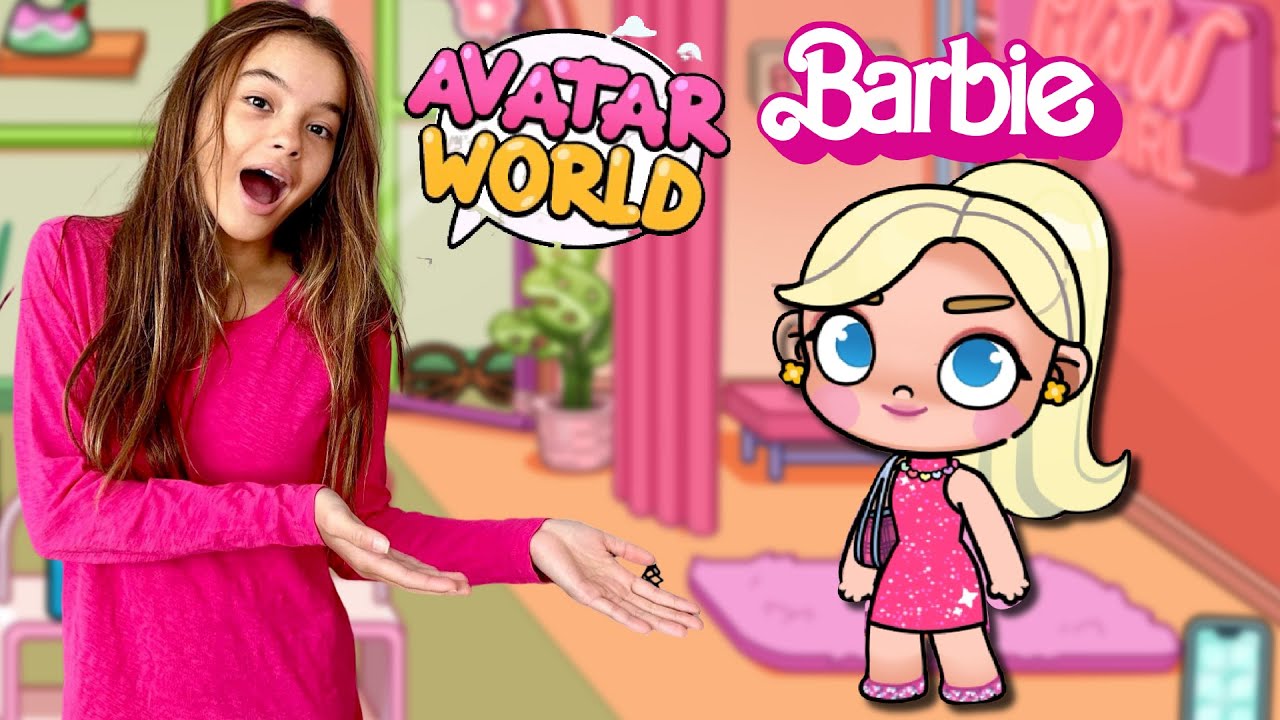 BARBIE Verdadeira Vs BARBIE Falsa No AVATAR WORLD!