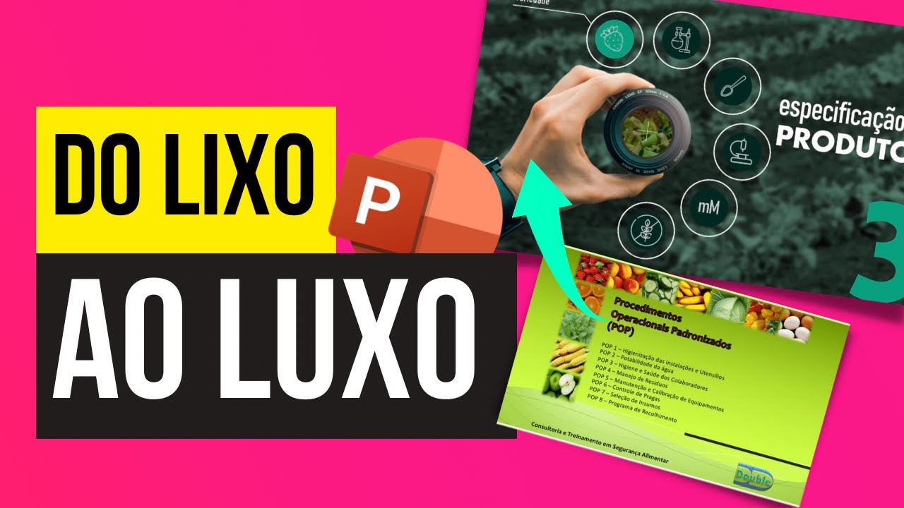 Como criar slides criativos de lista - Transformações de Apresentações do Lixo ao Luxo