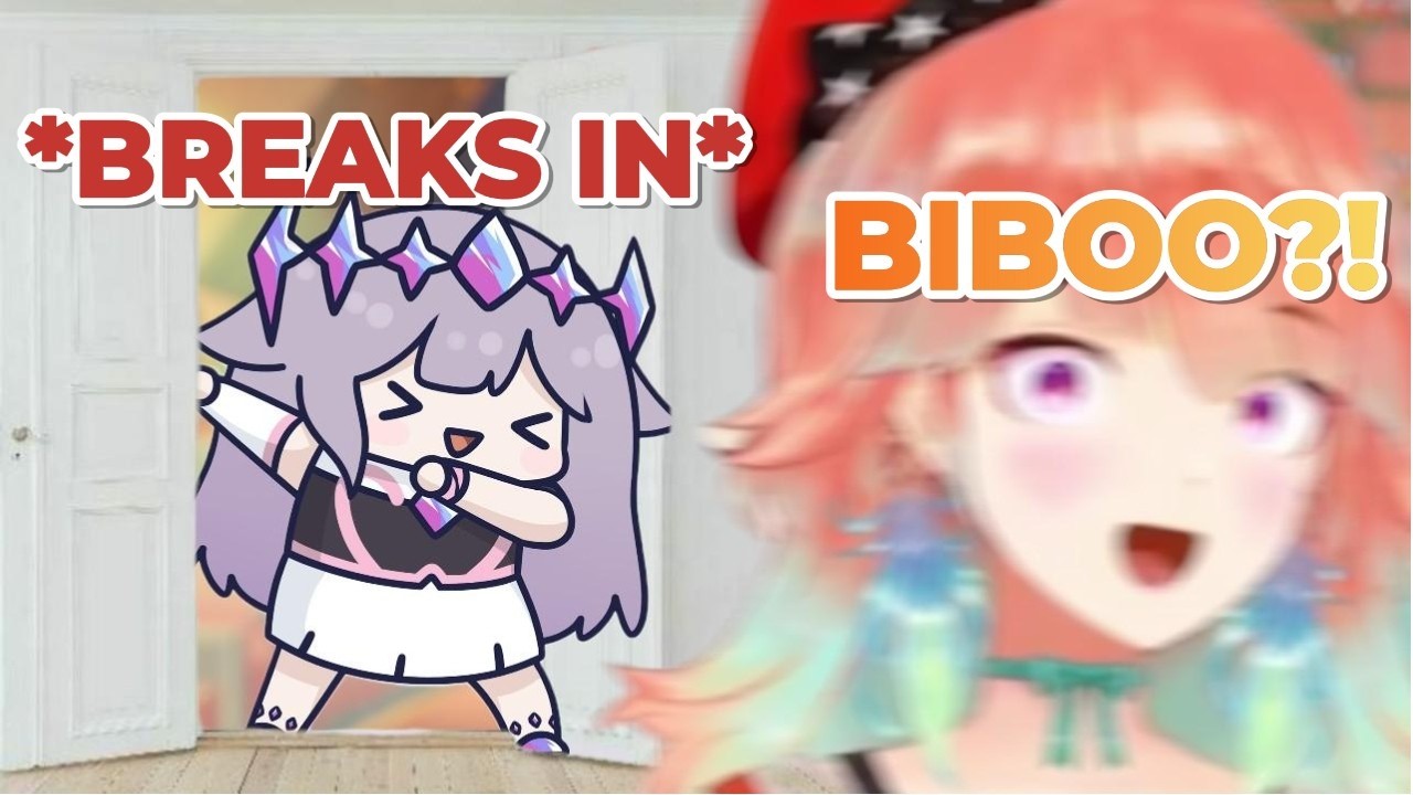 Biboo CRASHES Kiara's Stream LIVE!