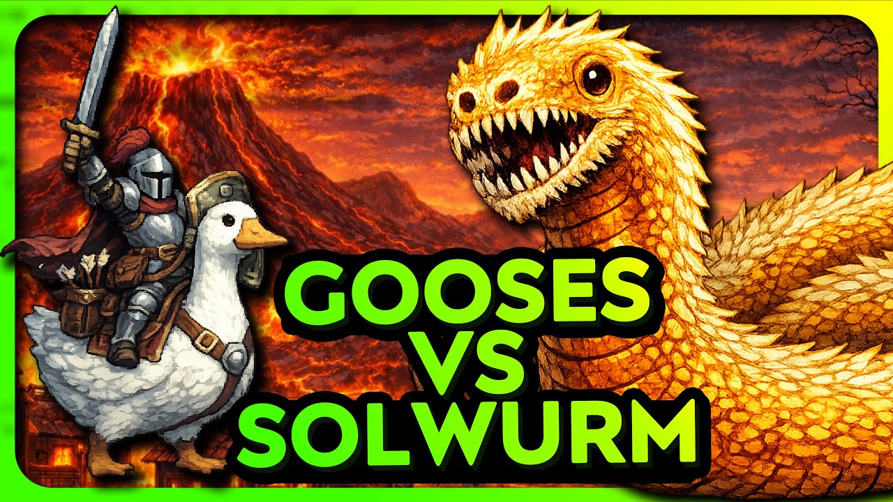 Exploding Gooses! | King Brezhnius | Volcano map | Threat 5 | King Is Watching