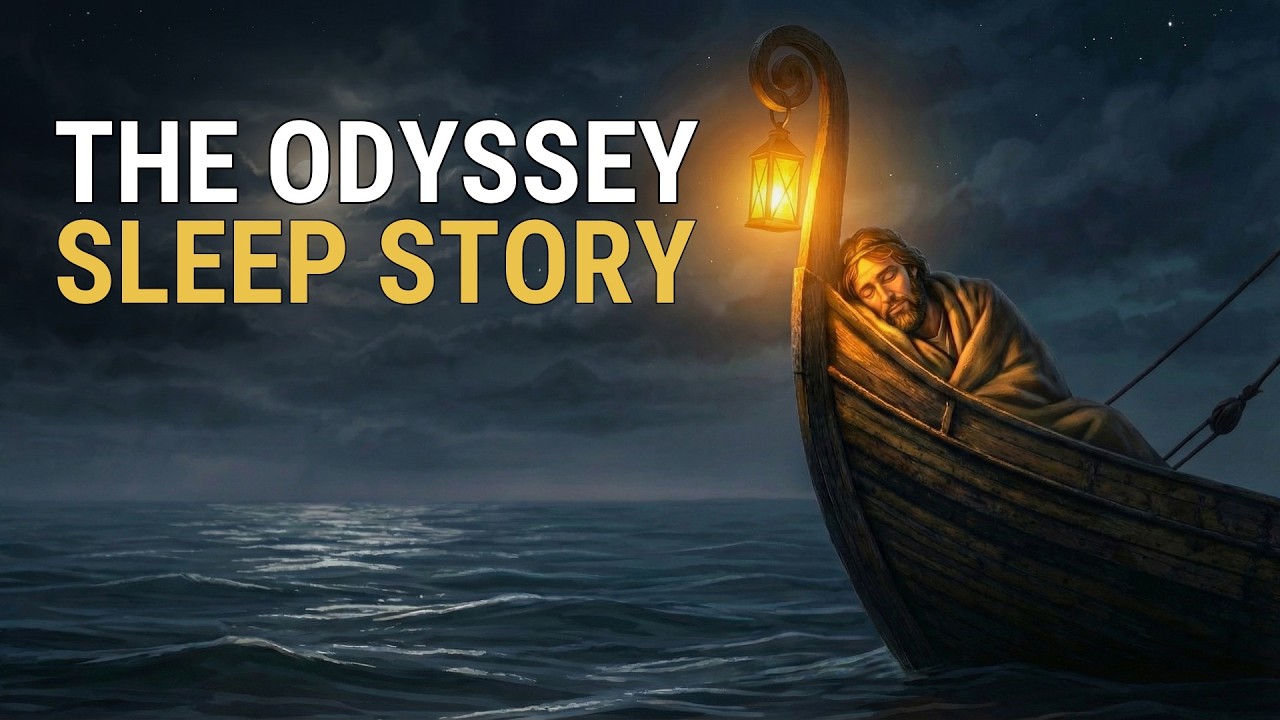 Sleep Story + Brown Noise | The Wine Dark Sea — The Odyssey