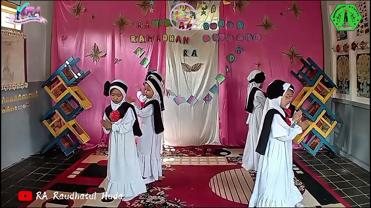 Lomba Menari.. Tema Ramadhan Ceria, Ramadhan Bahagia.. KKRA Kec.Cipaku Kab.Ciamis...