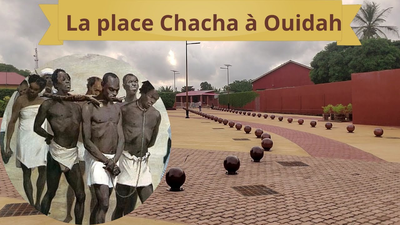 La place Chacha à Ouidah un lieu historique du commerce des esclaves, en fin réhabilitée