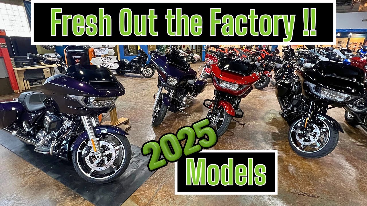 2025 Harley Davidson Road Glide & Street Glide Motorcycles
