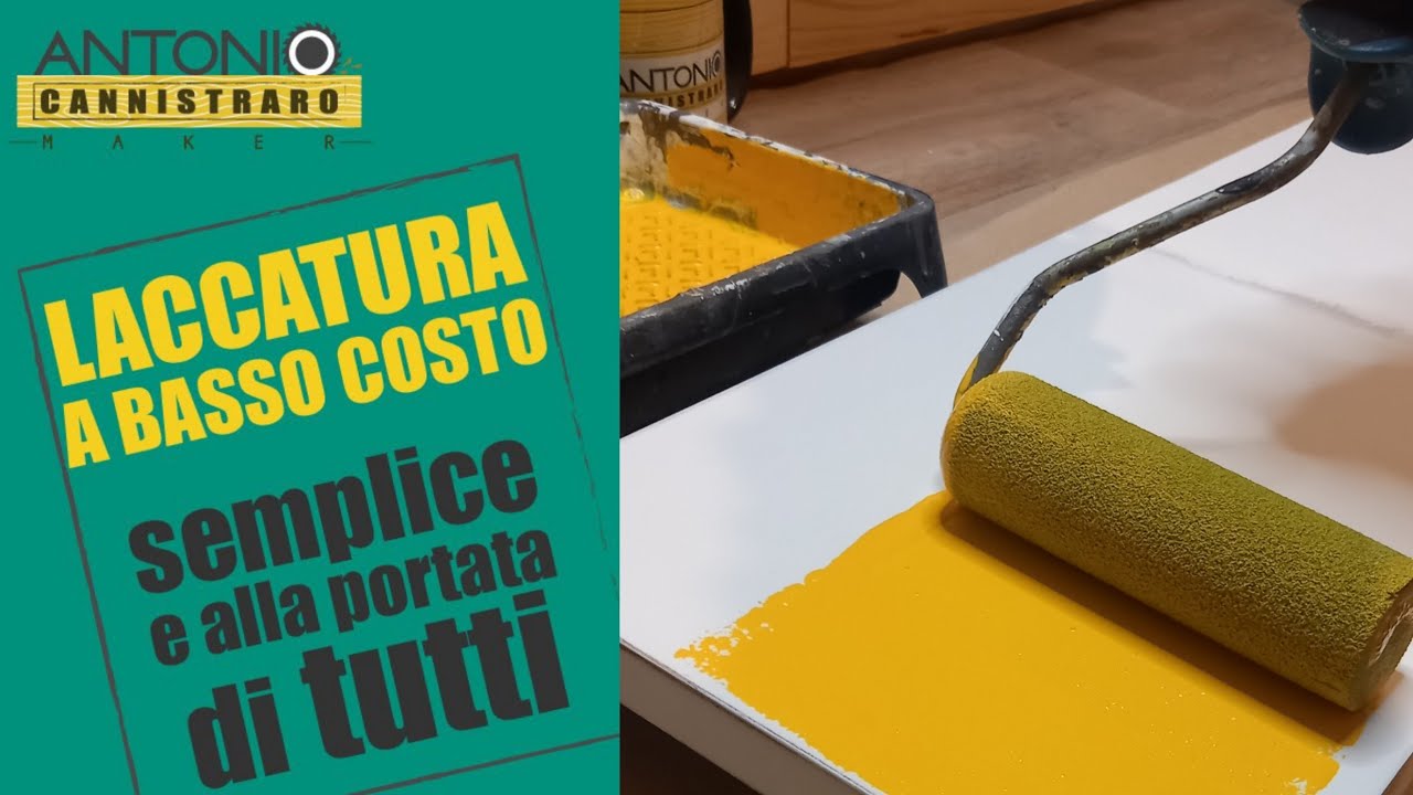 Semplice tecnica per una laccatura a basso costo