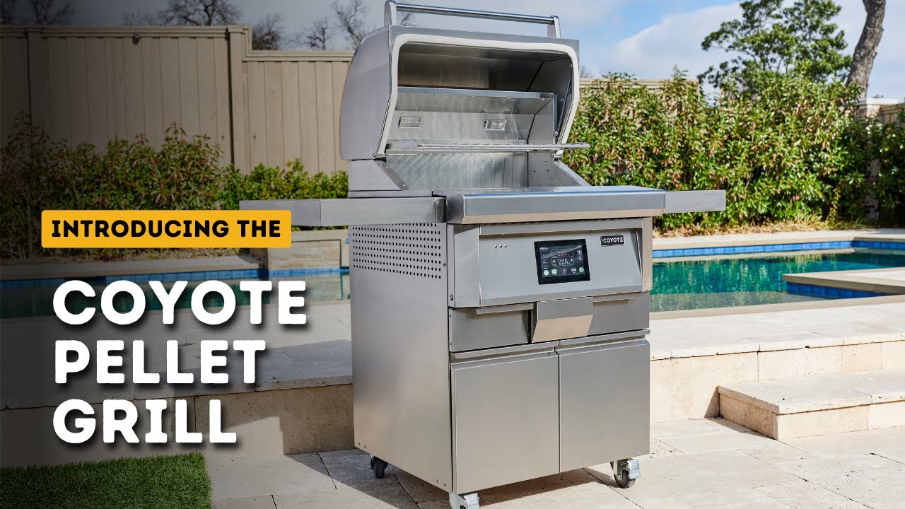 Meet the Coyote Pellet Grill: Revolutionizing Your Grilling Game