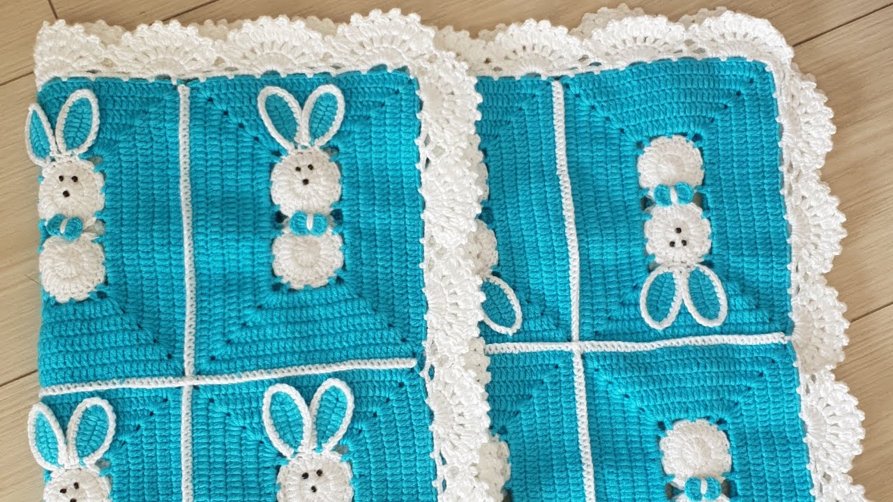 TAVŞANLI BEBEK BATTANİYESİ YAPILIŞI(baştan sona)#bebekbattaniye#tavşanlıbattaniye