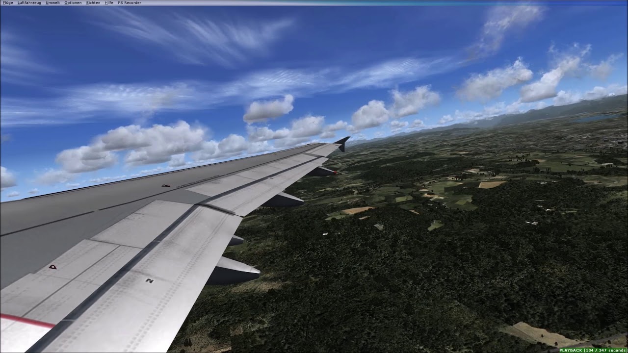 Take off a318-111 from z&uuml;rich intl airport