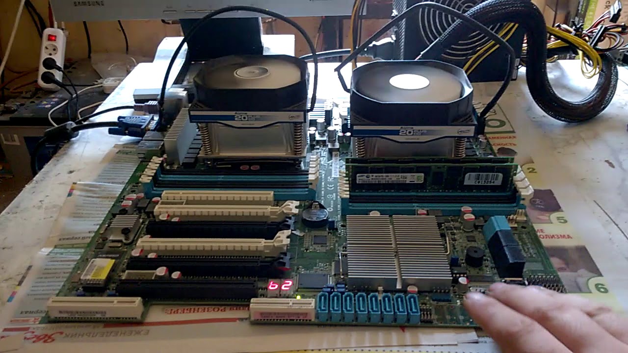 Запуск материнки ASUS Z9PE-D16