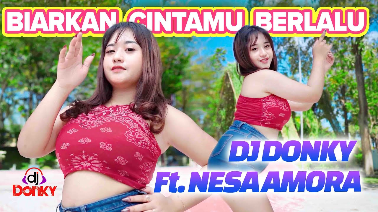 DJ BIARKAN CINTAMU BERLALU | DJ TIKTOK | FULL BASS JEDAG JEDUG - DJ DONKY ft. Nesa Amora