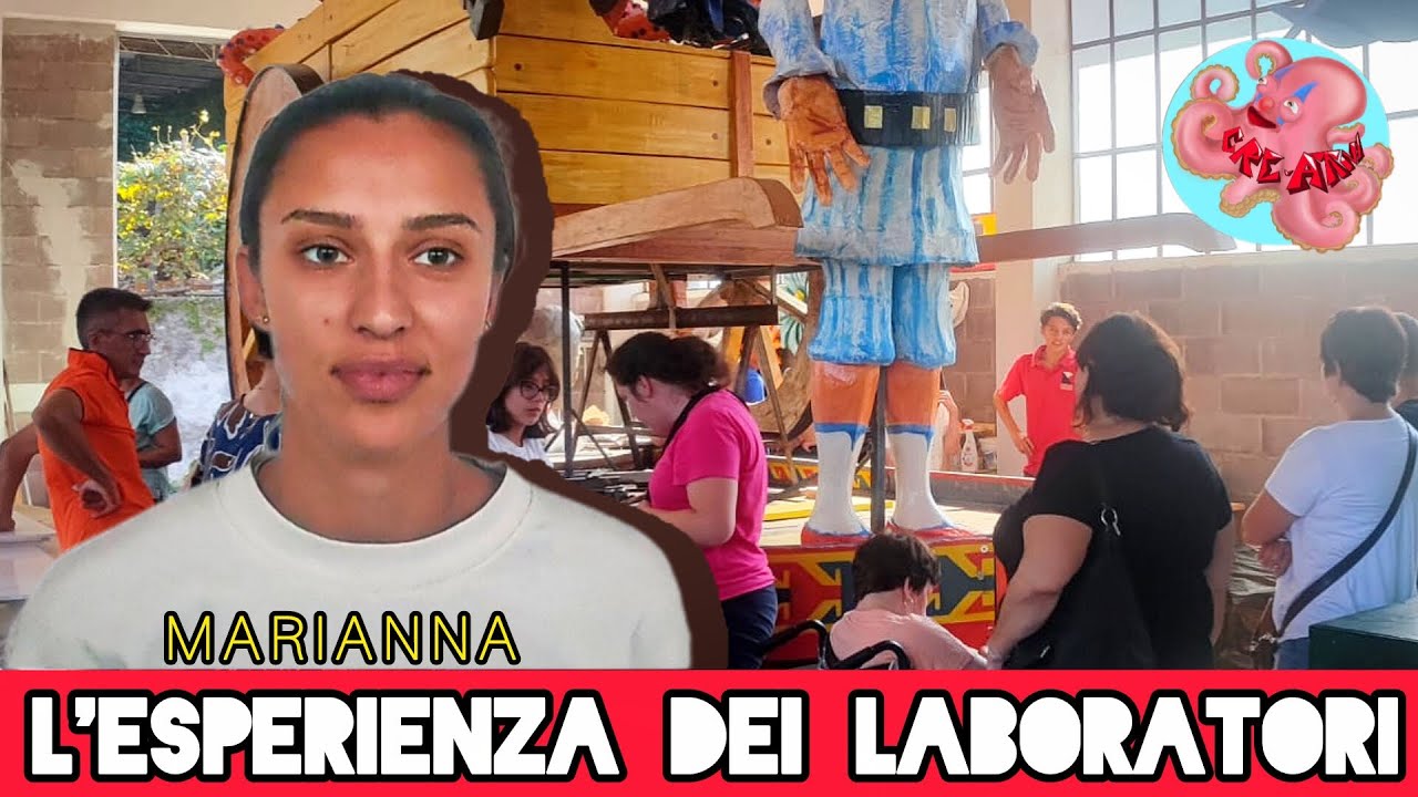 Marianna racconta l’esperienza dei laboratori di cartapesta con i ragazzi del Tralcio 