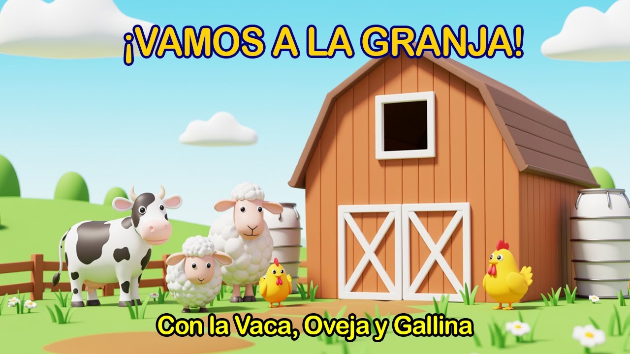 ✨ ¡Vamos a la Granja Mágica! | Regalos de los Animales | Música Infantil