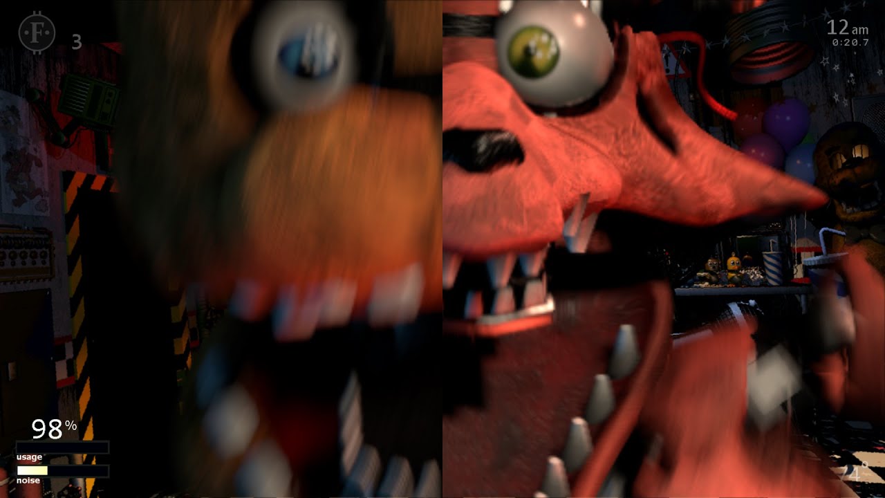 What if Withered Freddy and Withered Foxy were in Ultimate Custom Night?