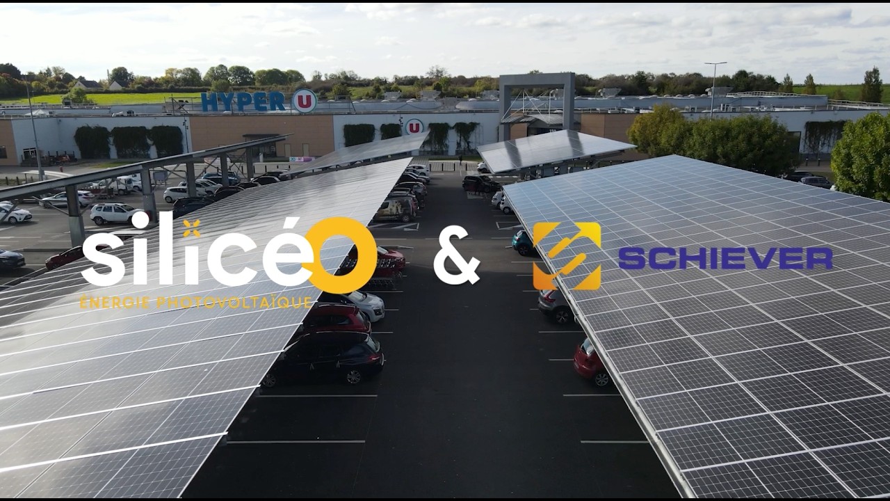 Siliceo x Schiever I Ombrières photovoltaïques I 2 MWc ☀️