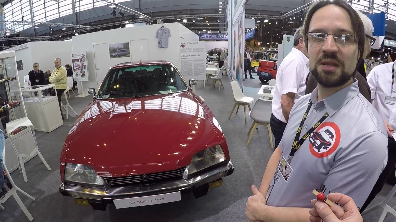 Rétromobile 2016 -  L'Agence CX, l'association qui entretient la flamme du fleuron de Citroën