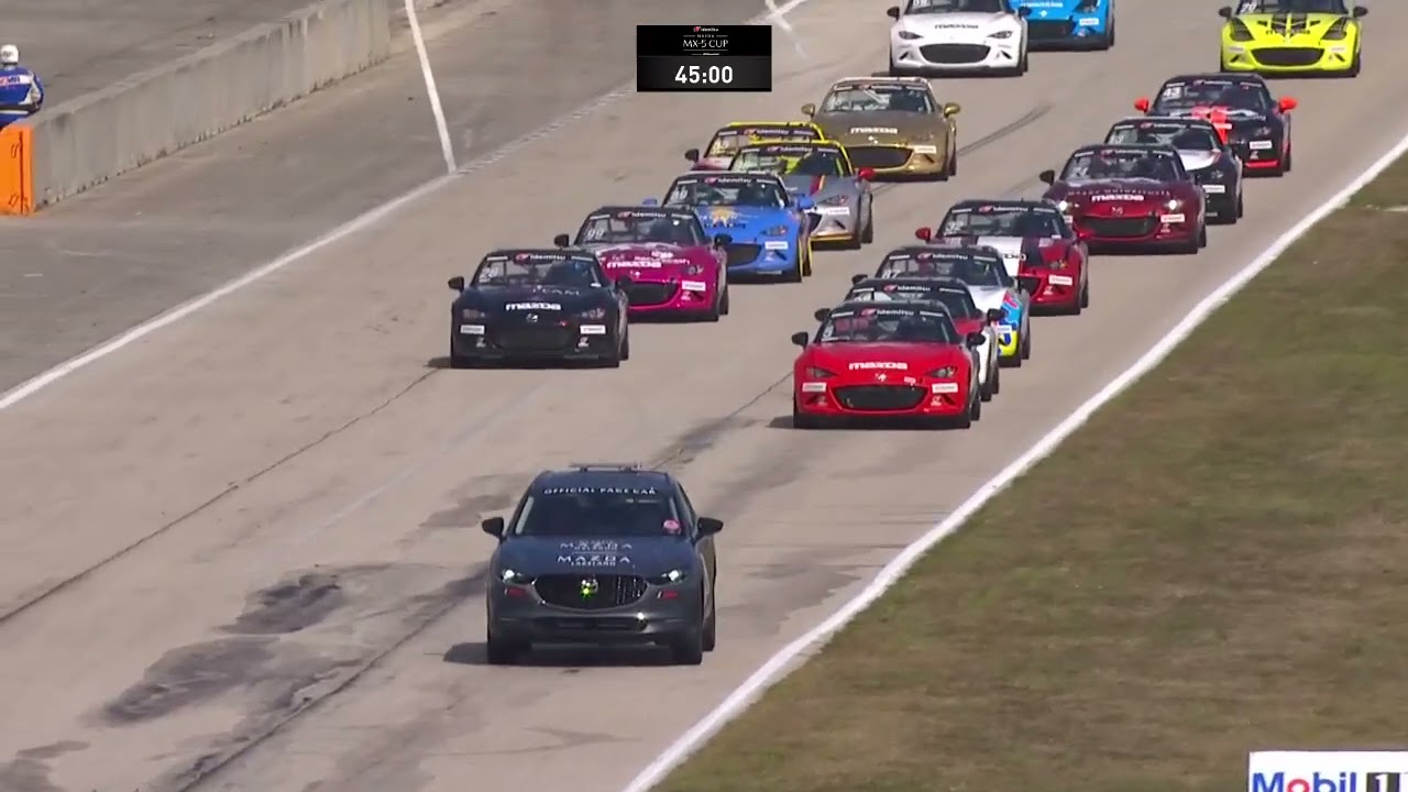 Race 1 - 2021 Mazda MX-5 Cup At Sebring International Raceway